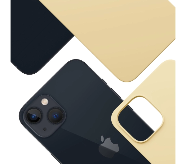 3mk Hardy MagSilicone Yellow do iPhone 15 Plus