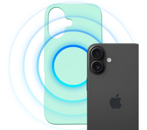 3mk Hardy MagSilicone Teal do iPhone 16 Plus Turkusowy