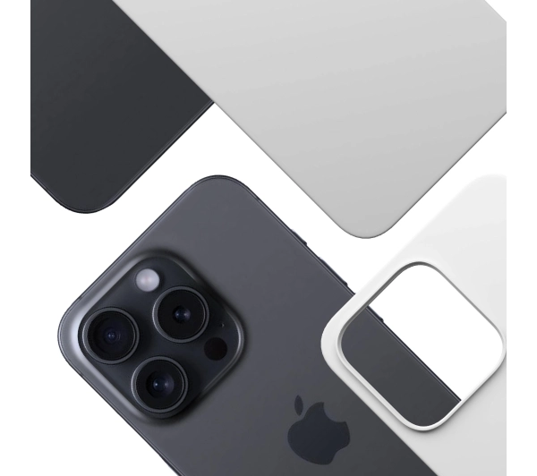 3mk Hardy MagSilicone Silver-White do iPhone 15 Pro Max Srebrny