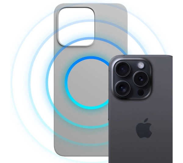 3mk Hardy MagSilicone Natural Titanium do iPhone 16 Pro Max Szary