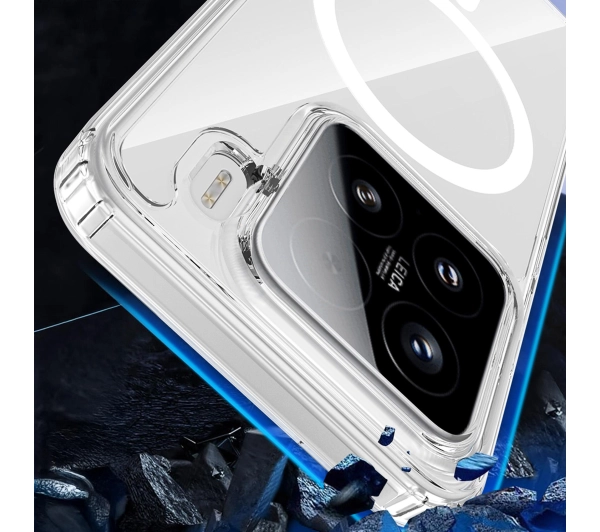 3mk Armor MagCase do Xiaomi 15 Przezroczysty