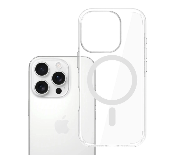 3mk EverClear MagCase do iPhone 16 Pro Przezroczysty
