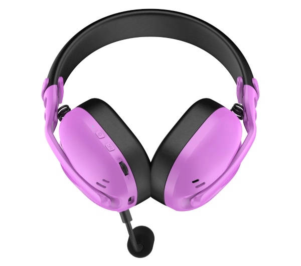 Hator Hyperpunk 3 Wireless ESH19 ANC Nauszne Fioletowy