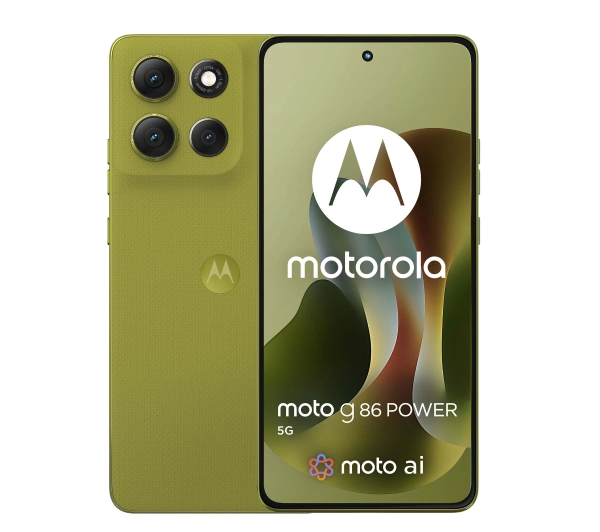 Motorola moto G86 Power 5G 12/256GB Funkcje AI 6,67" 120Hz 50Mpix Zielony