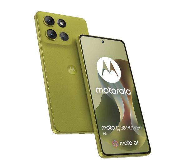 Motorola moto G86 Power 5G 12/256GB Funkcje AI 6,67" 120Hz 50Mpix Zielony - Kup na Raty - RRSO 0%