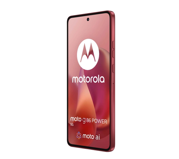 Motorola moto G86 Power 5G 12/256GB Funkcje AI 6,67" 120Hz 50Mpix Różowy - Kup na Raty - RRSO 0%