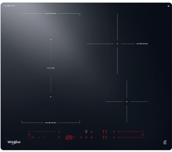 Płyty do zabudowy - Whirlpool WTX6014DCF HeatControl 59cm