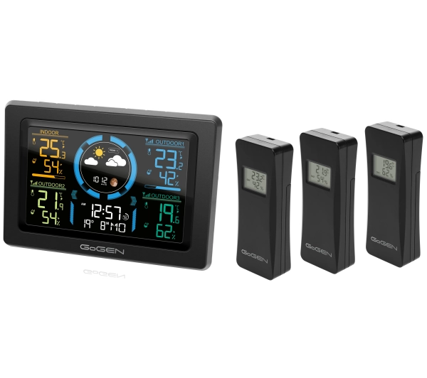 Stacja pogody GoGEN ME 3397 B czarny