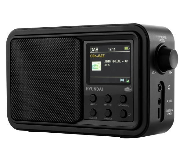 Hyundai PR650BTDAB Radio FM Bluetooth Czarny