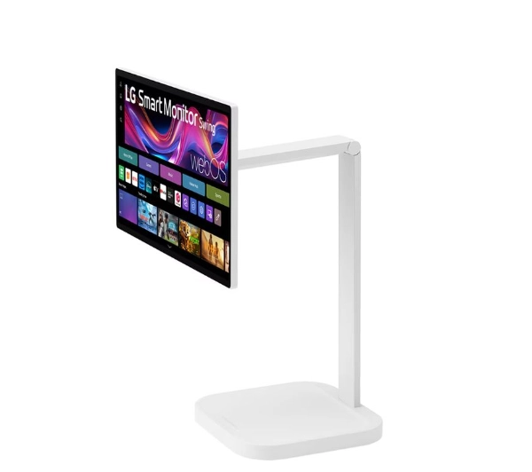 LG Smart Monitor Swing 32U889SA 31,5" 4K IPS 60Hz 5ms Dotykowy Podstawa na kółkach - Kup na Raty - RRSO 0%
