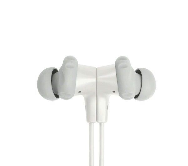 JBL Endurance Run 2 Wired White Dokanałowe Mikrofon Biały