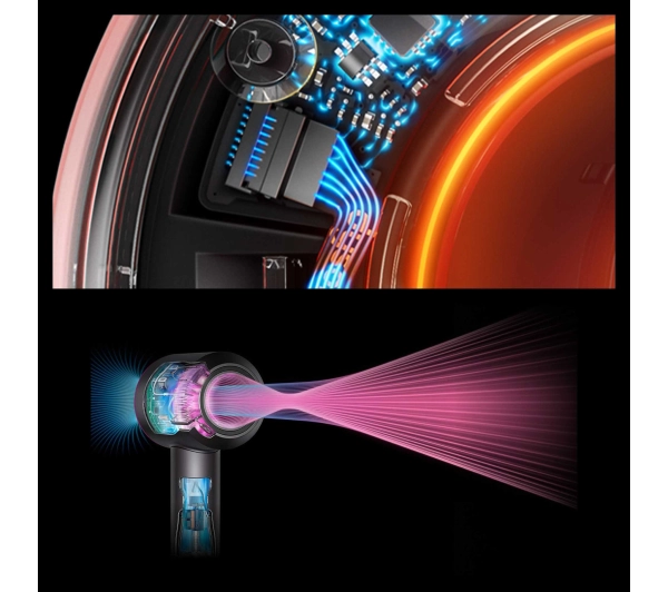 Dyson Supersonic Nural Straight+Wavy 143644-01 Jonizacja Zimny nawiew 1600W 3 prędkości 4 temperatury - Kup na Raty - RRSO 0%