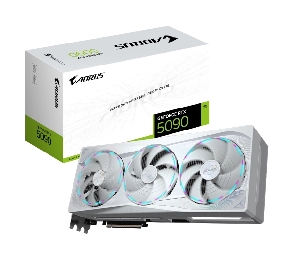 Gigabyte GeForce RTX 5090 Stealth Ice 32GB GDDR7 512bit DLSS 4