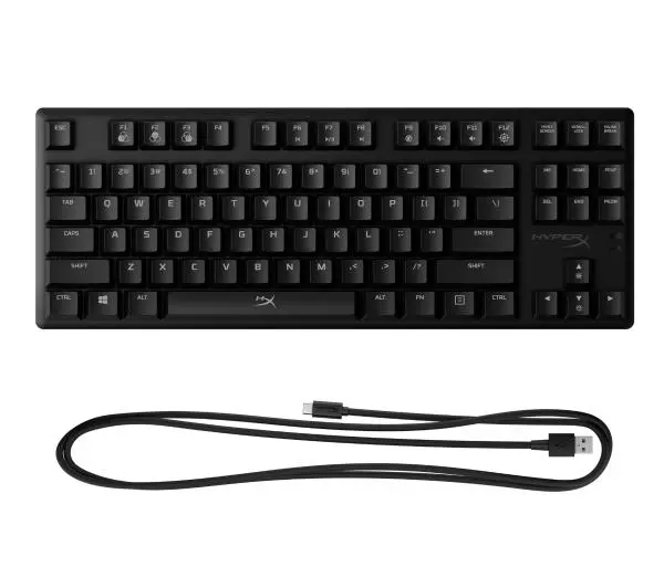 HyperX Alloy Origins Core PBT HX Blue Czarny - Kup na Raty - RRSO 0%