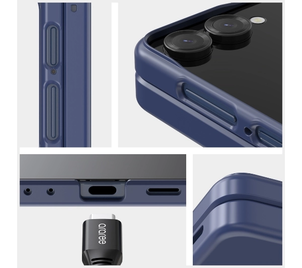 Araree Aero Flex do Samsung Galaxy Z Flip7 Czarny