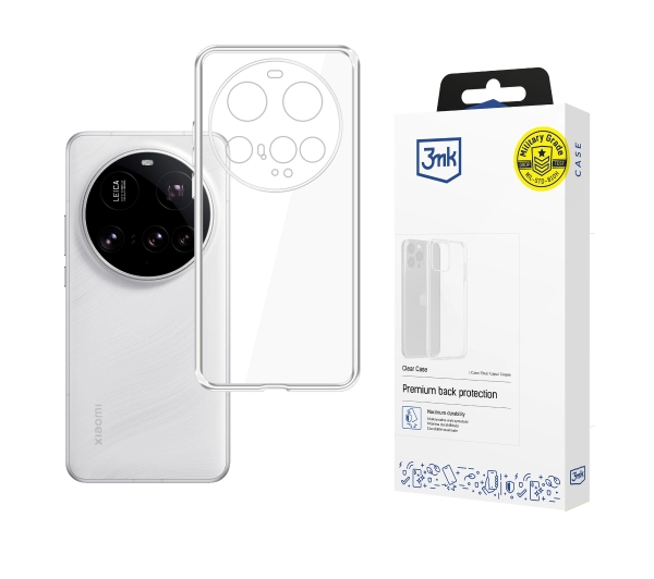 3mk Clear Case do Xiaomi 15 Ultra