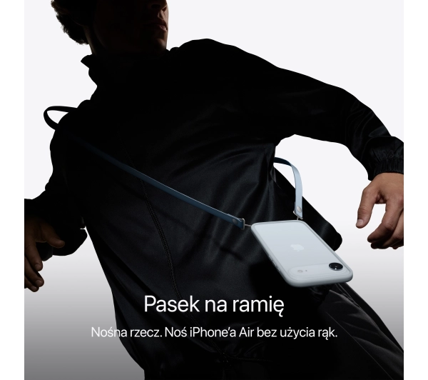 Apple iPhone Air 256GB Funkcje AI 6,5" 120Hz 48Mpix Błękitny - ⚡ EURO HIT CENOWY! ⚡ - Kup na Raty - RRSO 0%
