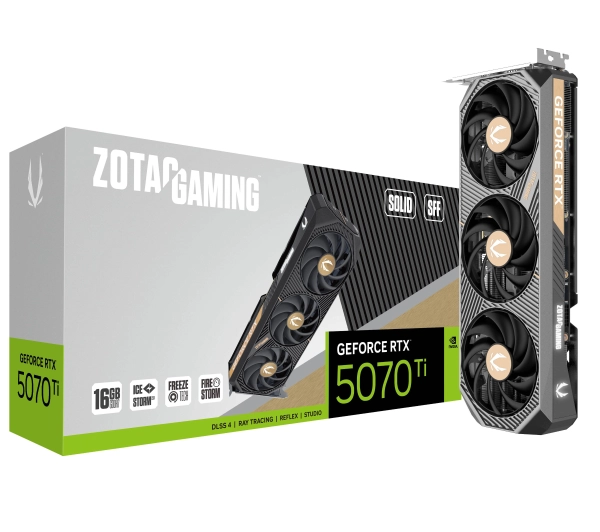 Zotac Gaming GeForce RTX 5070 Ti SOLID SFF 16GB GDDR7 256bit DLSS 4