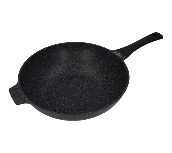 Patelnie - Zwieger Black Stone ZW-PBS-3603 Indukcja Greblon 32cm