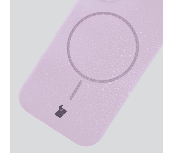 Bizon Soft z MagSafe do Apple iPhone 16 Plus Fioletowy