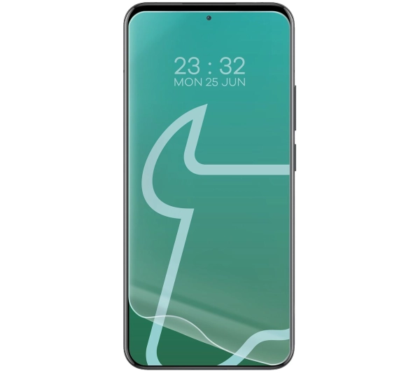 Bizon elastyczne etui Salpa + 2x folia na ekran Clear Pack do Oppo Reno13 Pro
