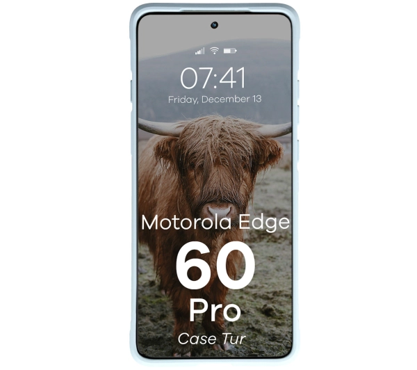 Bizon Tur do Motorola Edge 60 Pro Jasnoniebieski