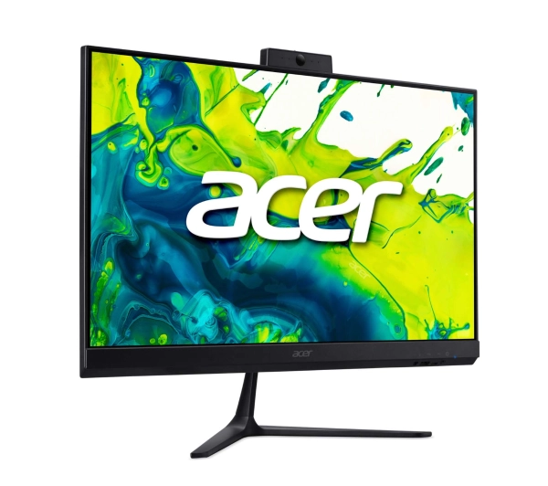 Acer Aspire C24-2G N150 23,8" 16GB RAM 512GB Dysk SSD Win11 Pro Czarny - Kup na Raty - RRSO 0%
