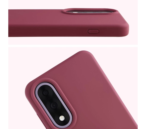 Bizon Soft do OnePlus Nord 5 Śliwkowy