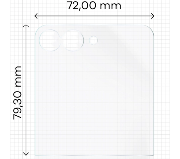 Bizon 2 x matowa Film Sun do Samsung Galaxy Z Flip7