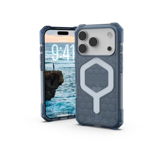 UAG Essential Armor z MagSafe do iPhone 17 Pro Cloud Blue