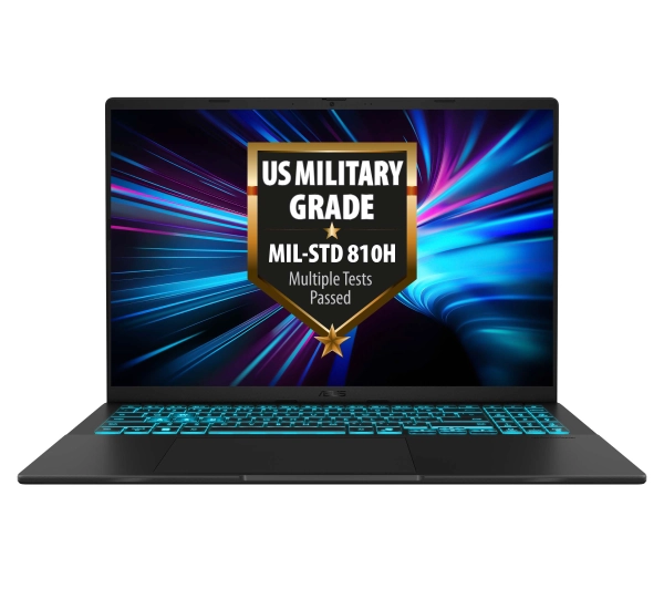 ASUS V16 V3607VM-RP015 16'' 144Hz Core 5 210H 16GB RAM 512G Dysk SSD RTX5060 DLSS4 Czarny Funkcje AI - Kup na Raty - RRSO 0%