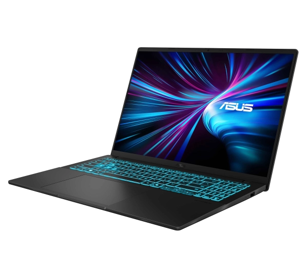 ASUS V16 V3607VM-RP015 16'' 144Hz Core 5 210H 16GB RAM 512G Dysk SSD RTX5060 DLSS4 Czarny Funkcje AI - Kup na Raty - RRSO 0%