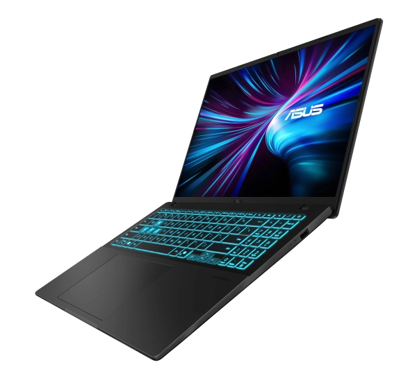 ASUS V16 V3607VM-RP015 16'' 144Hz Core 5 210H 16GB RAM 512G Dysk SSD RTX5060 DLSS4 Czarny Funkcje AI - Kup na Raty - RRSO 0%