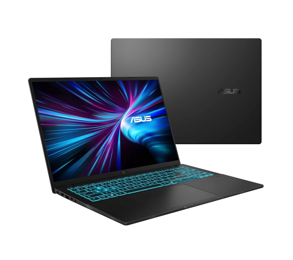 ASUS V16 V3607VM-RP015 16'' 144Hz Core 5 210H 16GB RAM 512G Dysk SSD RTX5060 DLSS4 Czarny Funkcje AI - Kup na Raty - RRSO 0%