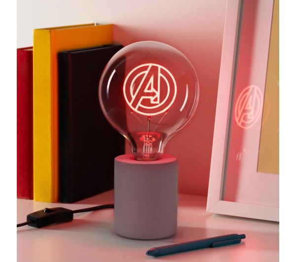 Paladone LED Neon Bulb Lamp Marvel Avengers