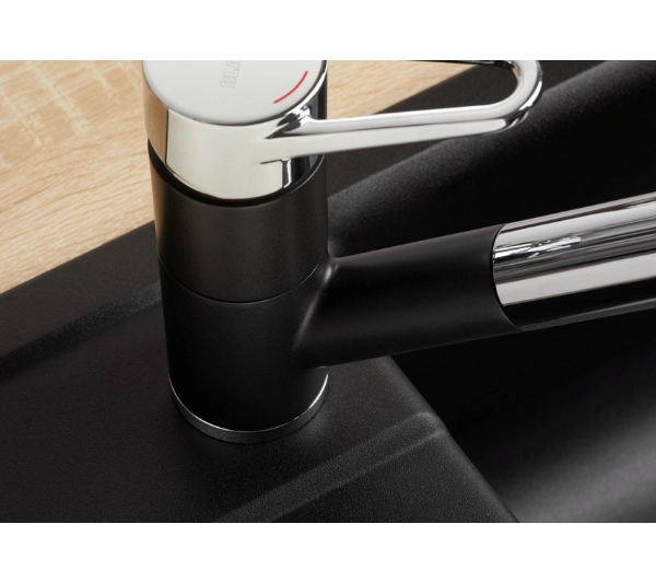 Blanco WEGA-S II 526428 Chrom/Czarny - Kup na Raty - RRSO 0%