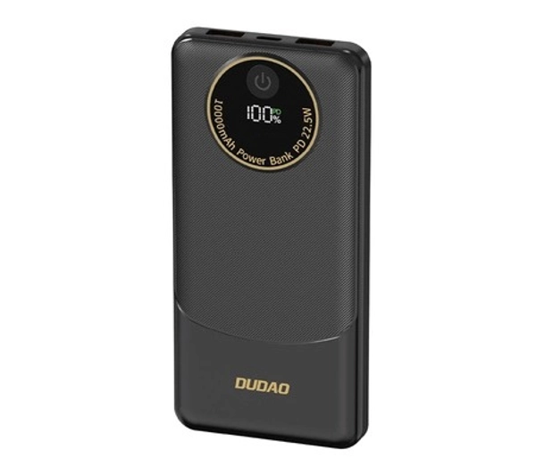 Dudao K12 10000mAh PD 22.5W Czarny