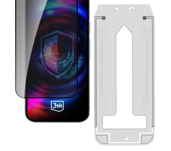 3mk Hardglass Max Privacy do iPhone 15 Plus/16 Plus