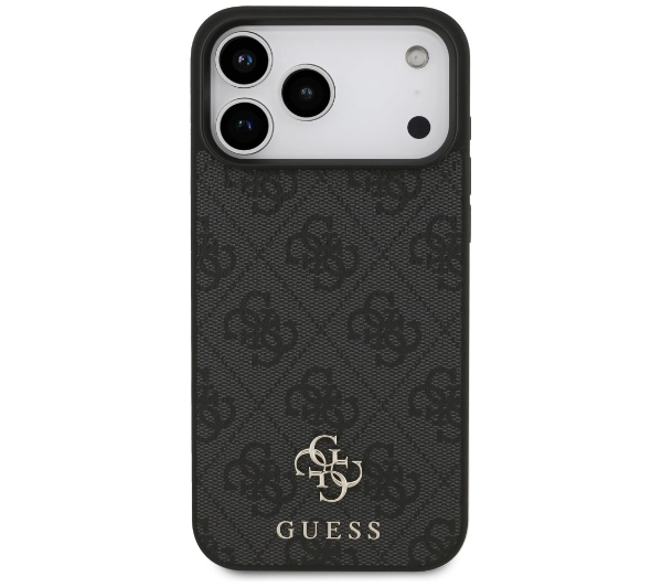 Guess 4G Small Classic Logo MagSafe do iPhone 17 Pro Max czarny