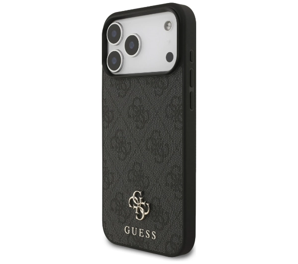 Guess 4G Small Classic Logo MagSafe do iPhone 17 Pro Max czarny