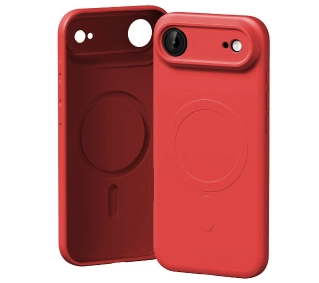 Mercury Semi-Silicone MagSafe do iPhone Air czerwony