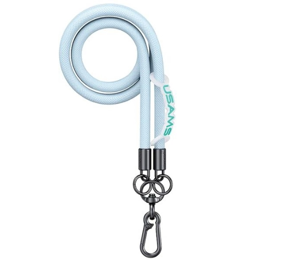 Smycz do telefonu USAMS US-ZB282 1.2 m Niebieski