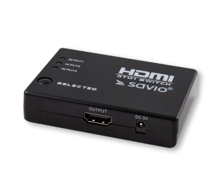 Savio CL-28 HDMI 3 porty + pilot