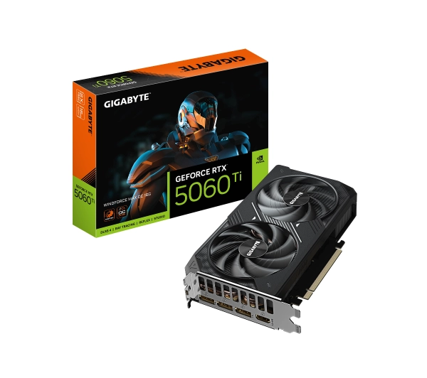 Gigabyte GeForce RTX 5060 Ti WINDFORCE MAX OC 16GB GDDR7 128bit DLSS 4