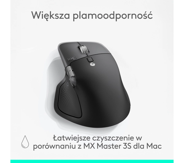 Logitech MX Master 4 dla Mac Czarny - Kup na Raty - RRSO 0%