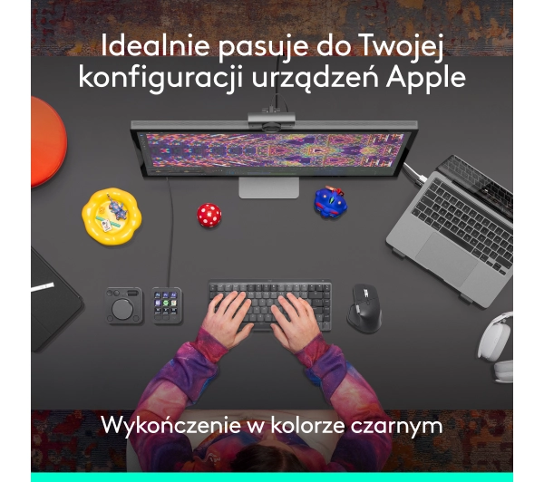 Logitech MX Master 4 dla Mac Czarny - Kup na Raty - RRSO 0%