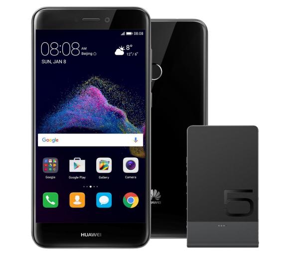smartfon Huawei P9 Lite 2017 (czarny) + powerbank