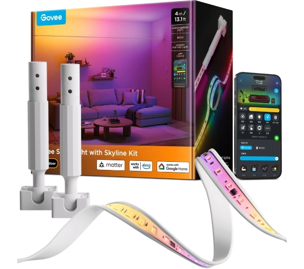 Inteligentne oświetlenie - Govee H61B8 Skyline Strip Light 4m