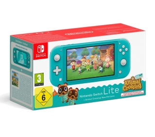 Nintendo Switch Lite Turkusowy + Animal Crossing: New Horizons - Kup na Raty - RRSO 0%