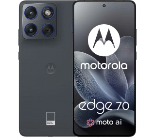 Motorola edge 70 12/512GB Funkcje AI 6,67" 120Hz 50Mpix Grafitowy - Kup na Raty - RRSO 0%